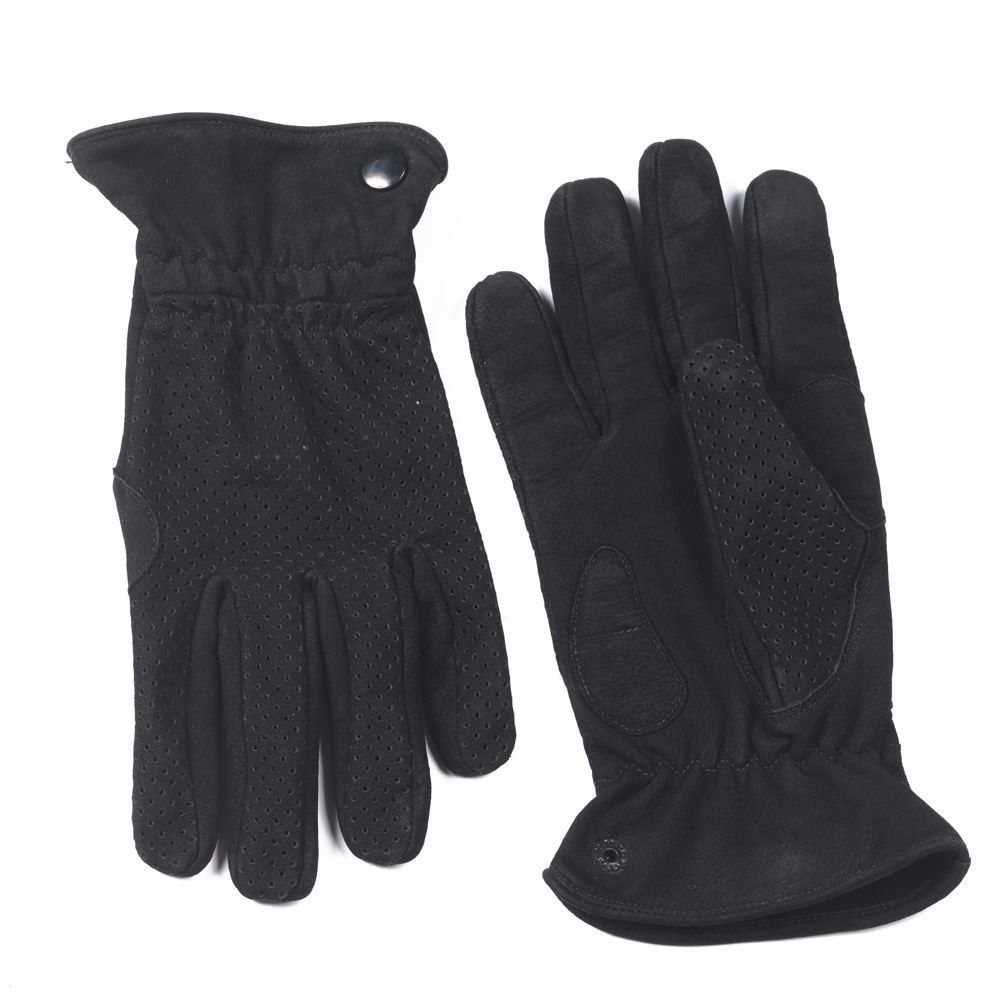 Light coppia di guanti moto in pelle scamosciata taglia XXL