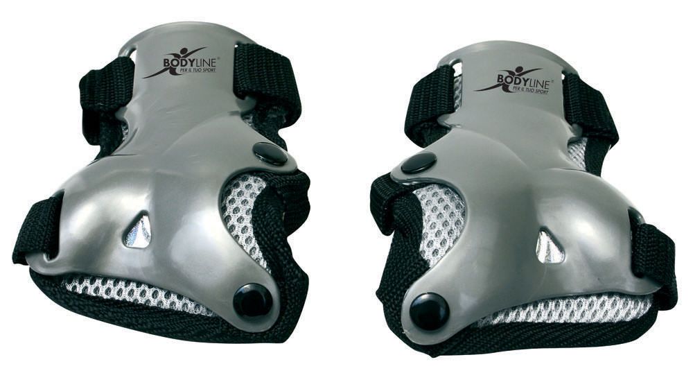 Parapolsi Skate Regolabili con Imbottitura Protettiva per Polsi