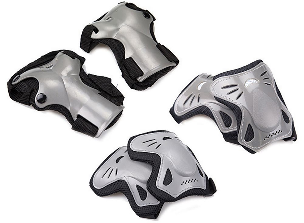 Tris Protezioni Skate E10 per Sicurezza e Comfort Sport su Ruote