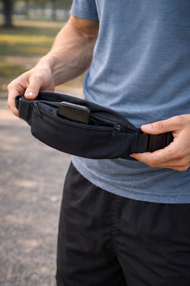 Marsupio Elastico in Nylon Regolabile e Leggero per Uso Quotidiano - Image 3