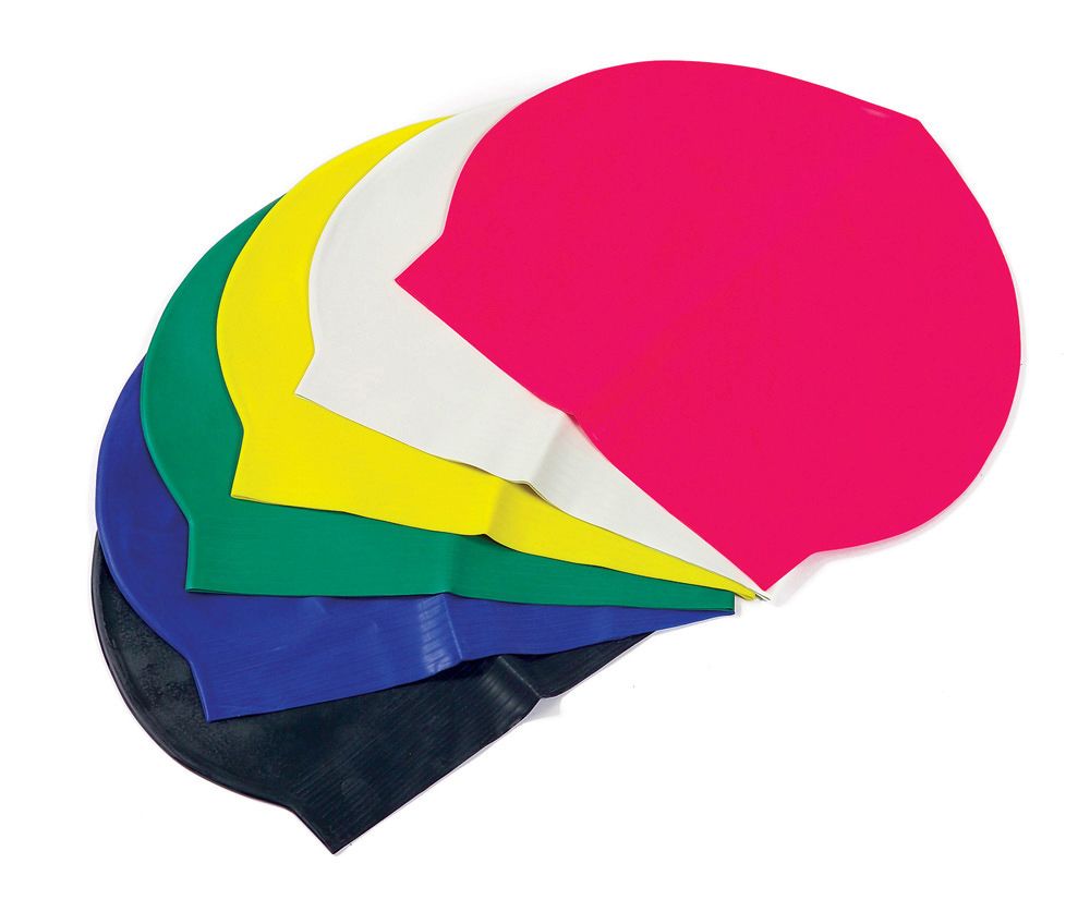 Cuffia Piscina in Lattice Elastico per Nuoto e Allenamento