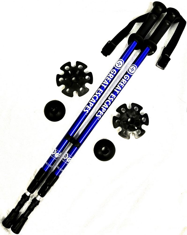 Bastone Telescopico Regolabile per Camminata ed Escursioni Outdoor