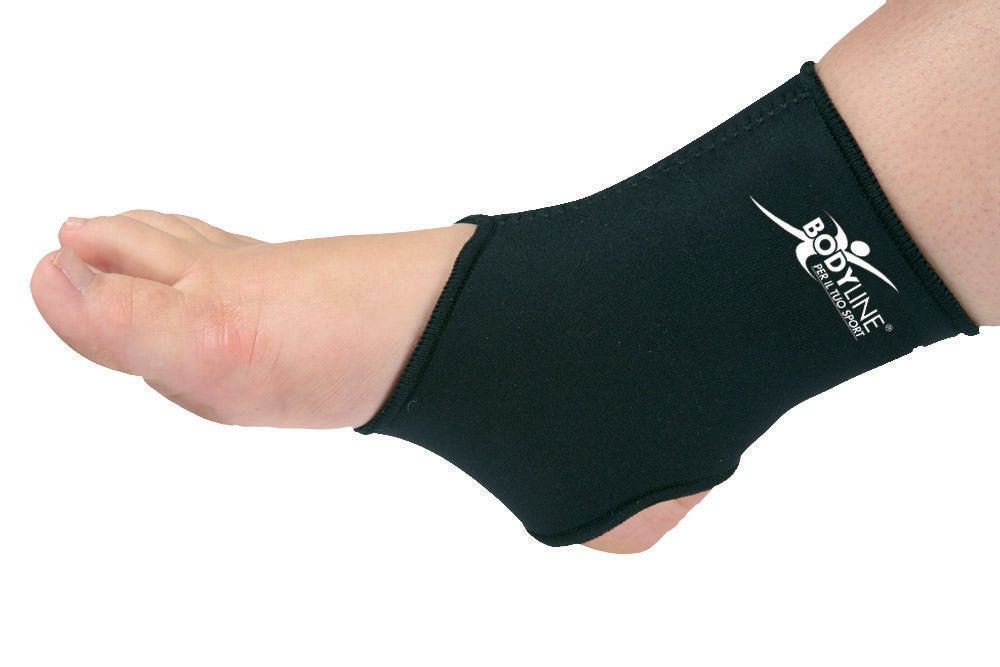 Cavigliera Neoprene Elastico per Supporto e Protezione Sportiva