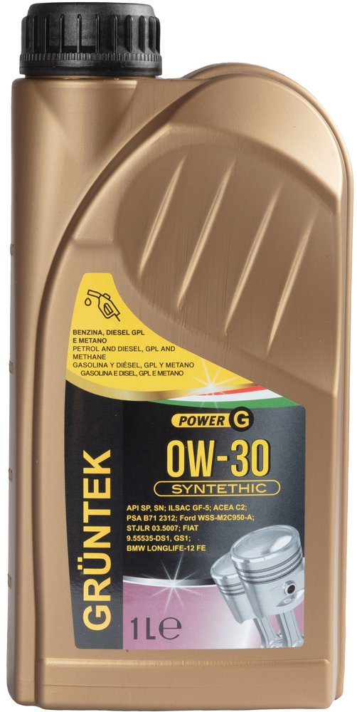 Olio Motore GRUNTEK 0W30 1 Litro