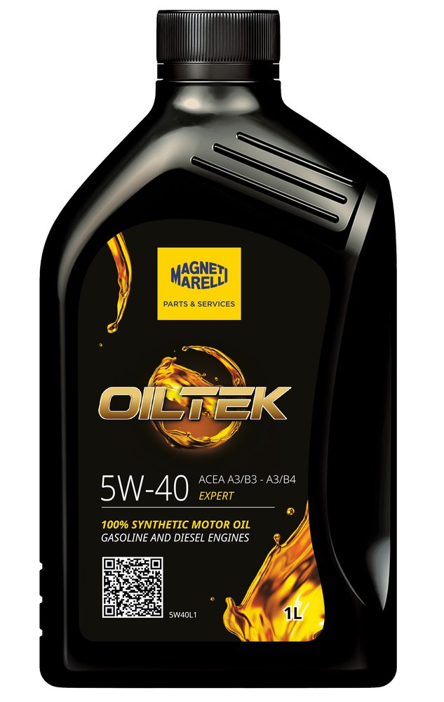 Marelli Oiltek 5W40 A3/B4 – Olio motore sintetico 1L