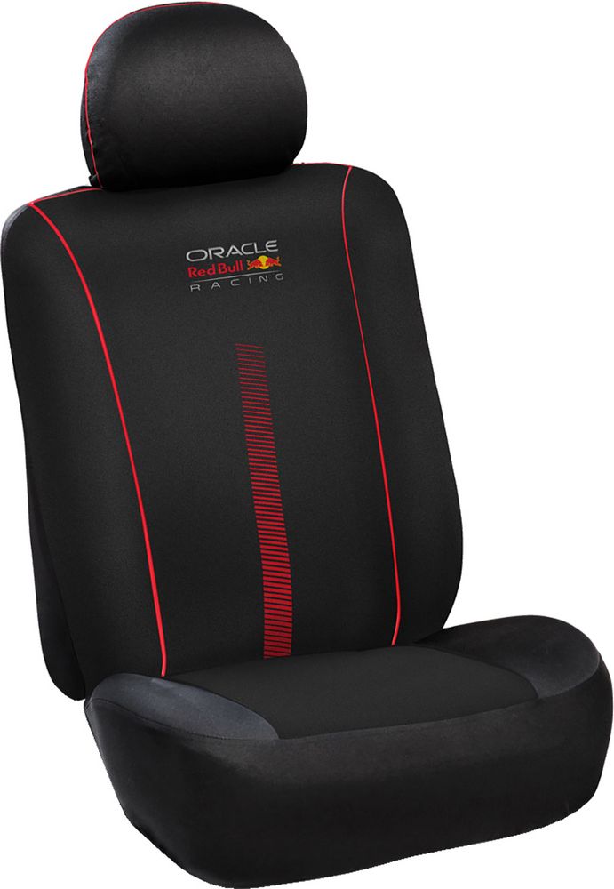 Set Coprisedile 3 Pz Powerbar Nero/Rosso