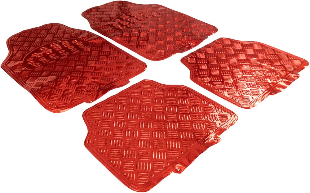 SET TAPPETI NEPI ROSSO 2,9 KG ALLUM. + PVC