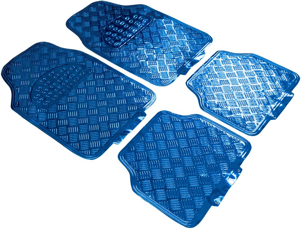 SET TAPPETI NEPI BLU 2,9 KG ALLUM. + PVC