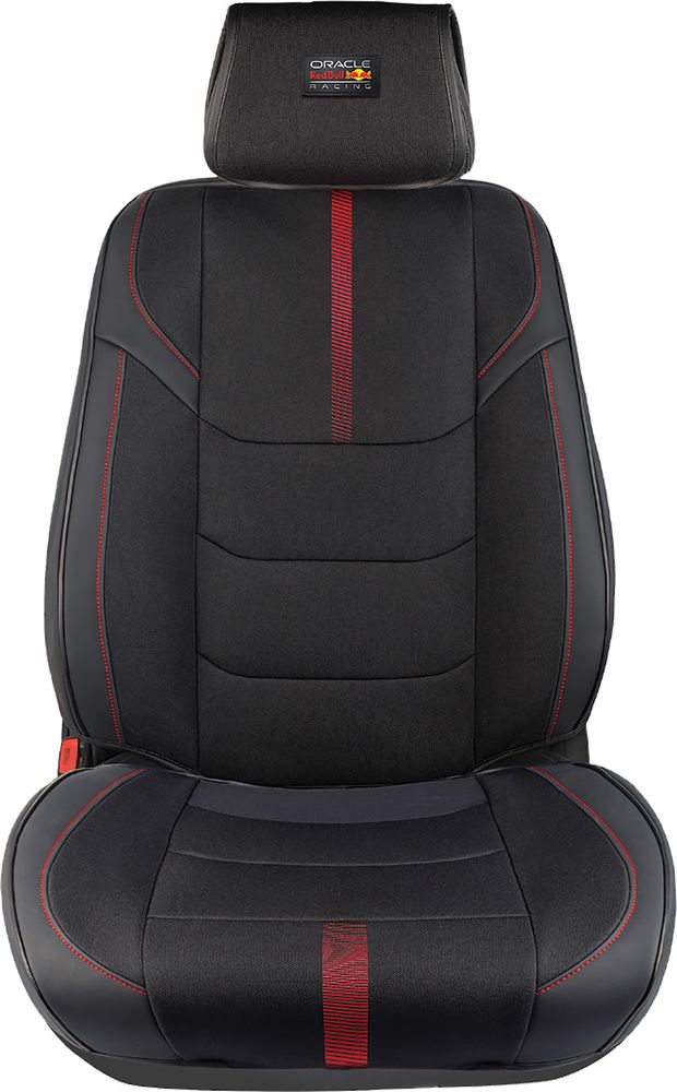 Coprisedile singolo Powerbar Nero/Rosso