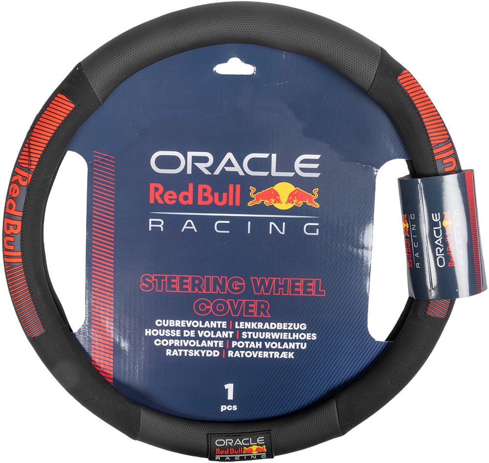 Coprivolante per autoPowerbar nero/Rosso