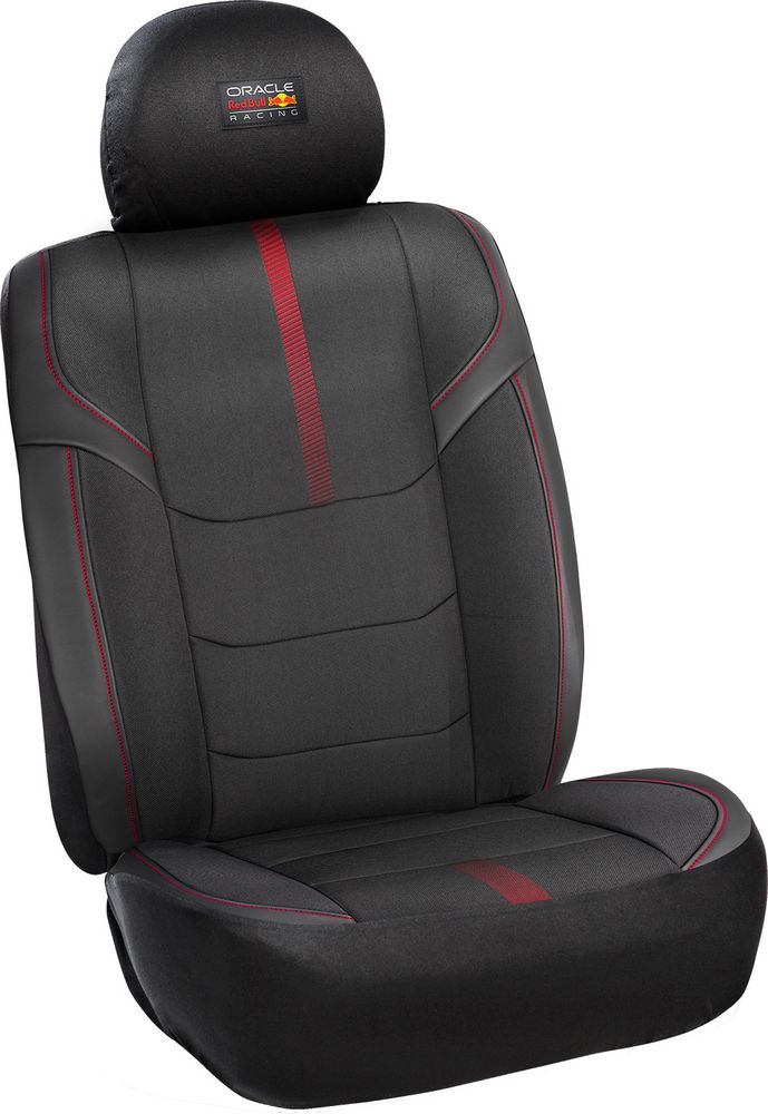 Set Coprisedile 3 Pz Powerbar II Nero/Rosso