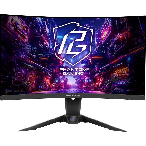 Asrock Phantom Gaming Monitor PC 68,6 cm [27] 2560 x 1440 Pixel Quad HD LED Nero (Monitor ASROCK 27 PG27QRT2A)
