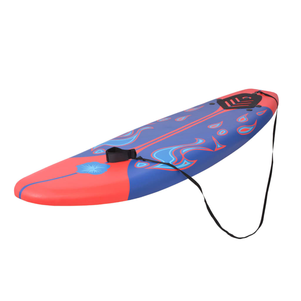 Tavola Da Surf Blu E Rossa 170 cm