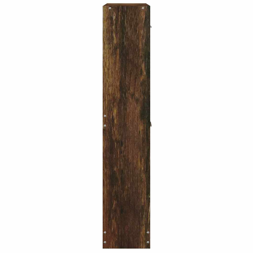 Scarpiera Rovere Fumo 59x17x81 Cm In Legno Multistrato - Image 4