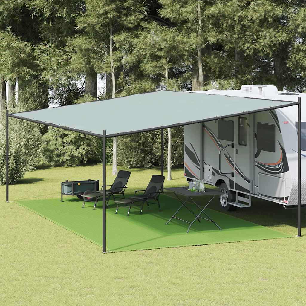 Tappeto Da Tenda Verde Chiaro 400x600 Cm Hdpe