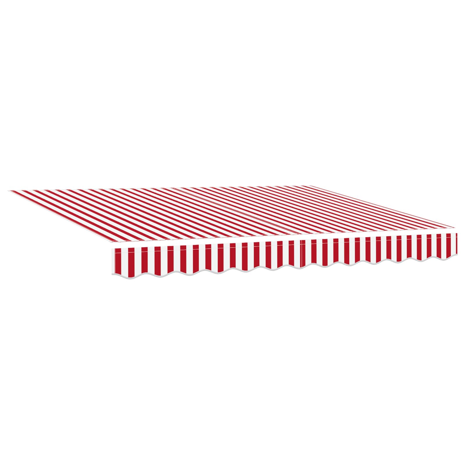 Cornice Per Tenda Manuale Con Led Rosso E Bianco 2,5 X 2 M - Image 3