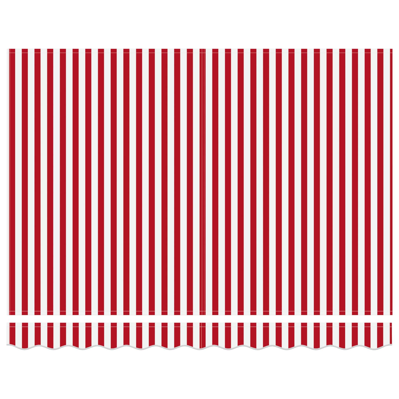 Cornice Per Tenda Manuale Con Led Rosso E Bianco 2,5 X 2 M - Image 6