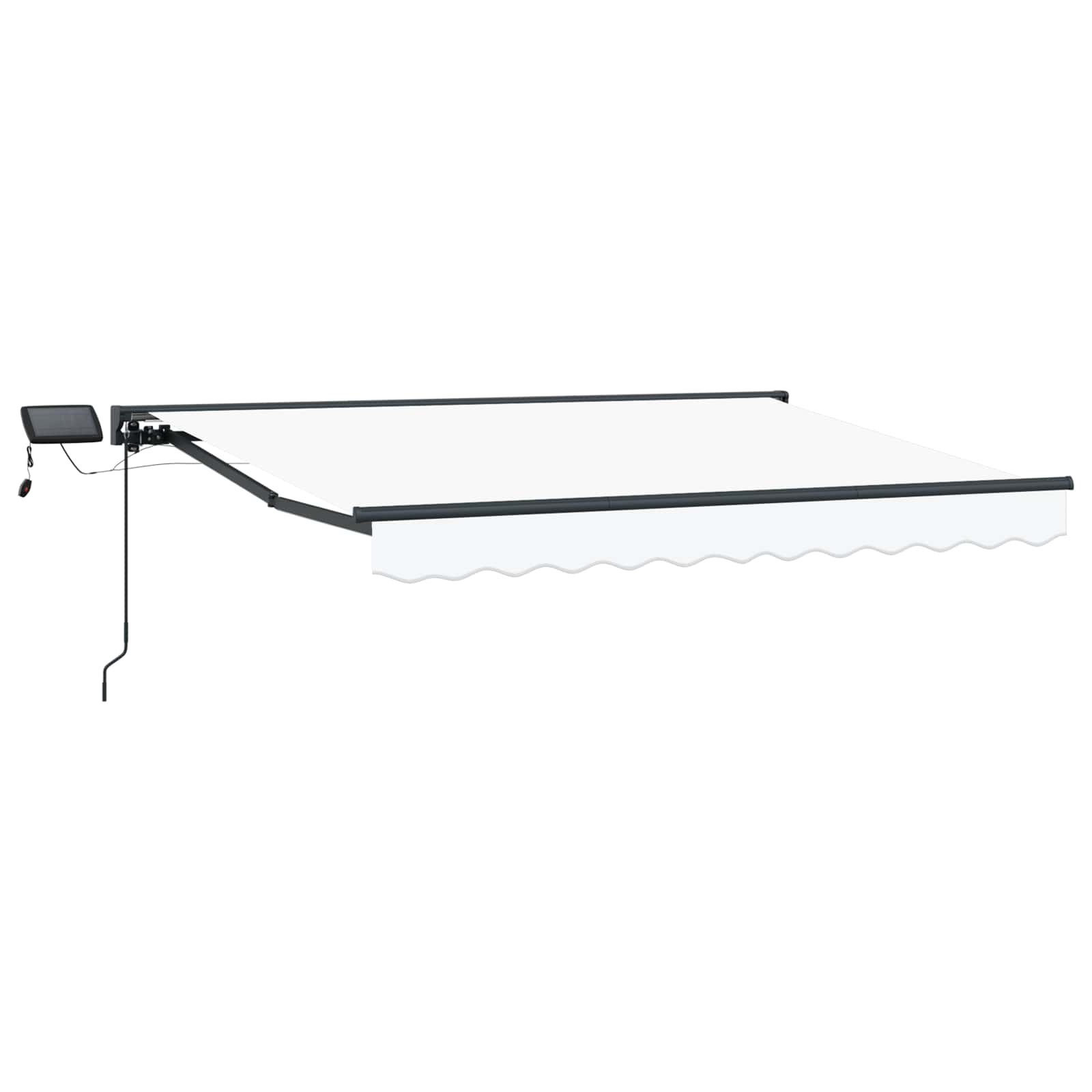 Cornice Per Tenda Manuale Con Led Bianco 2,5 X 2 M