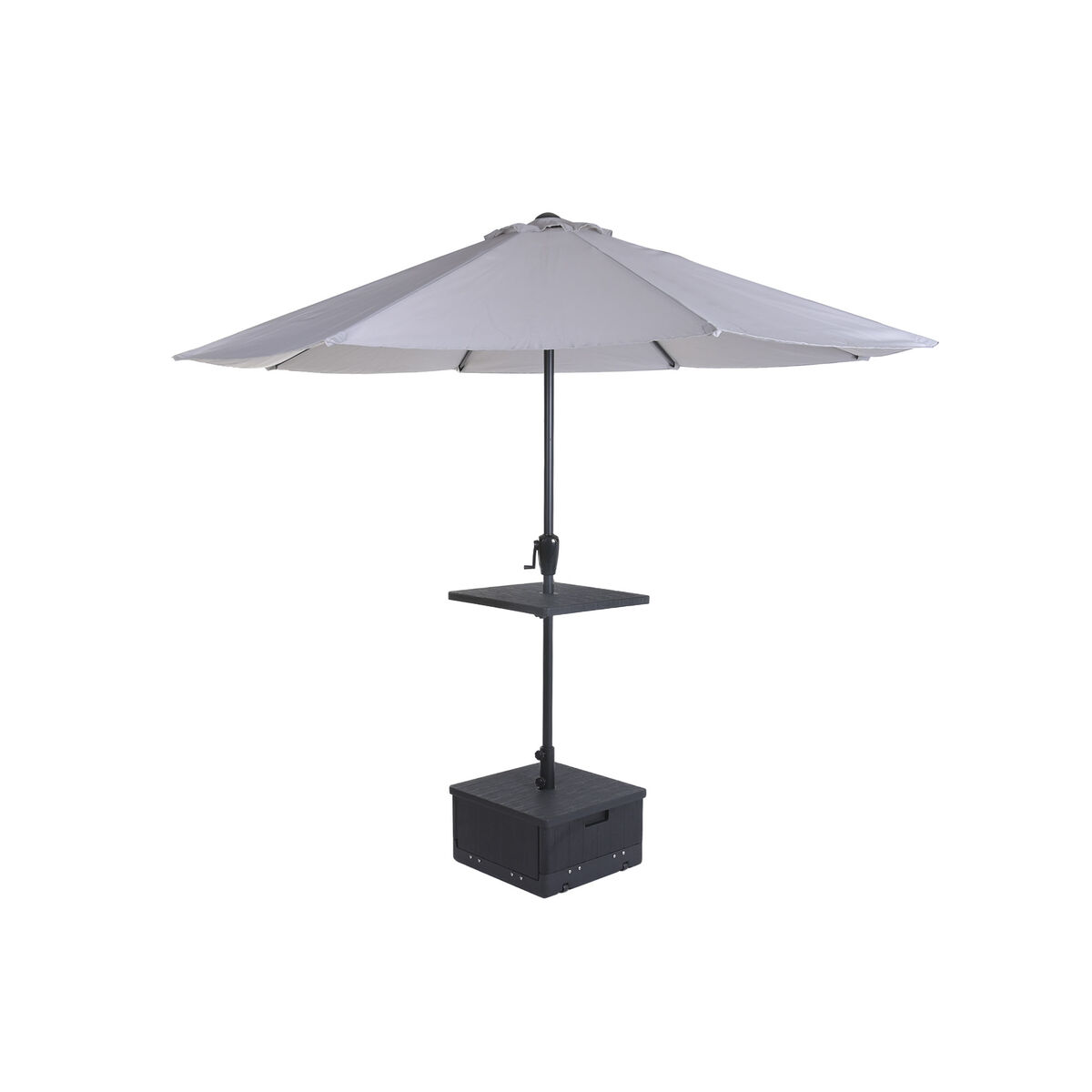 Base Per Ombrellone Home Esprit Nero 53 X 53 X 30 cm