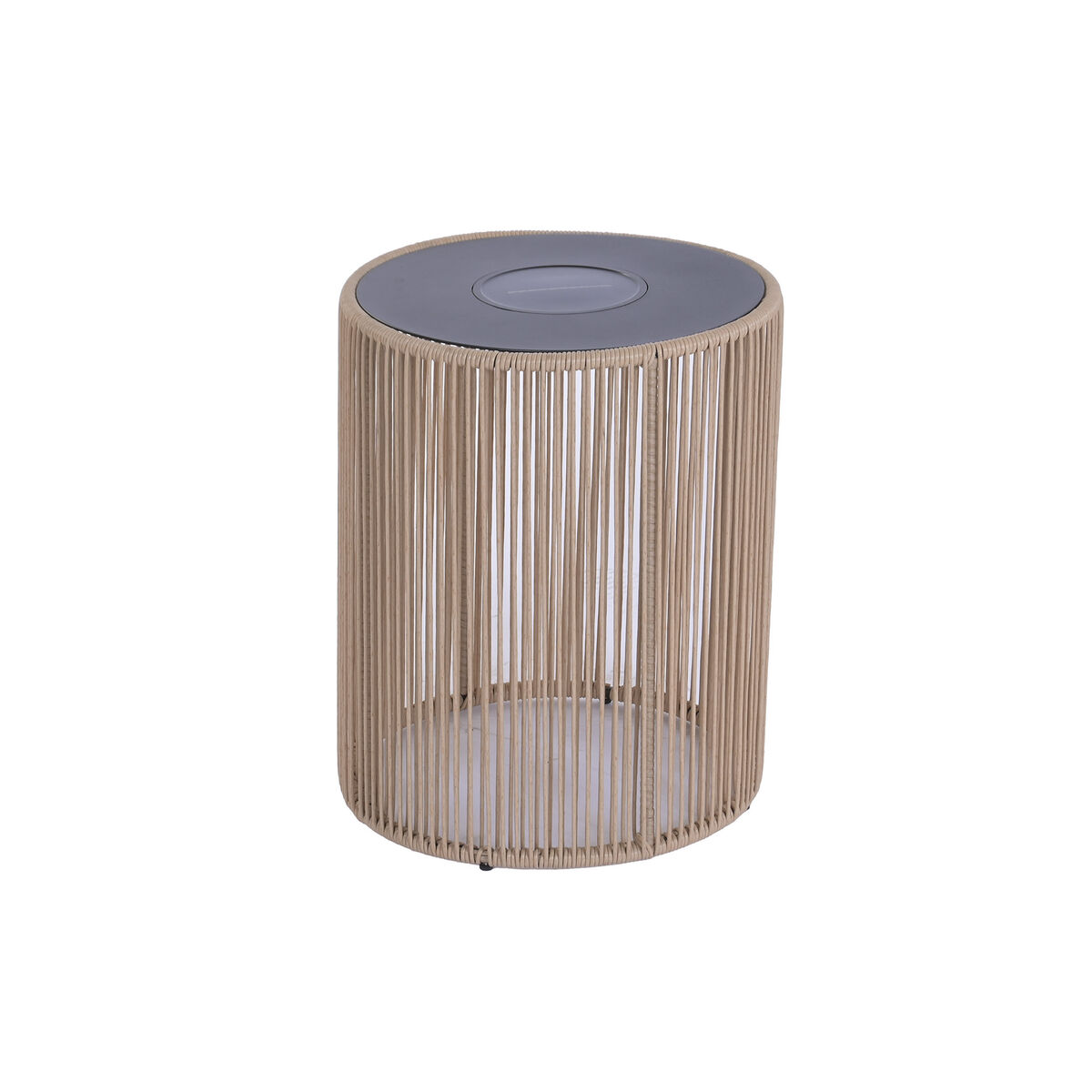 Tavolo Aggiuntivo Home Esprit Marrone Nero 40 X 40 X 50 cm