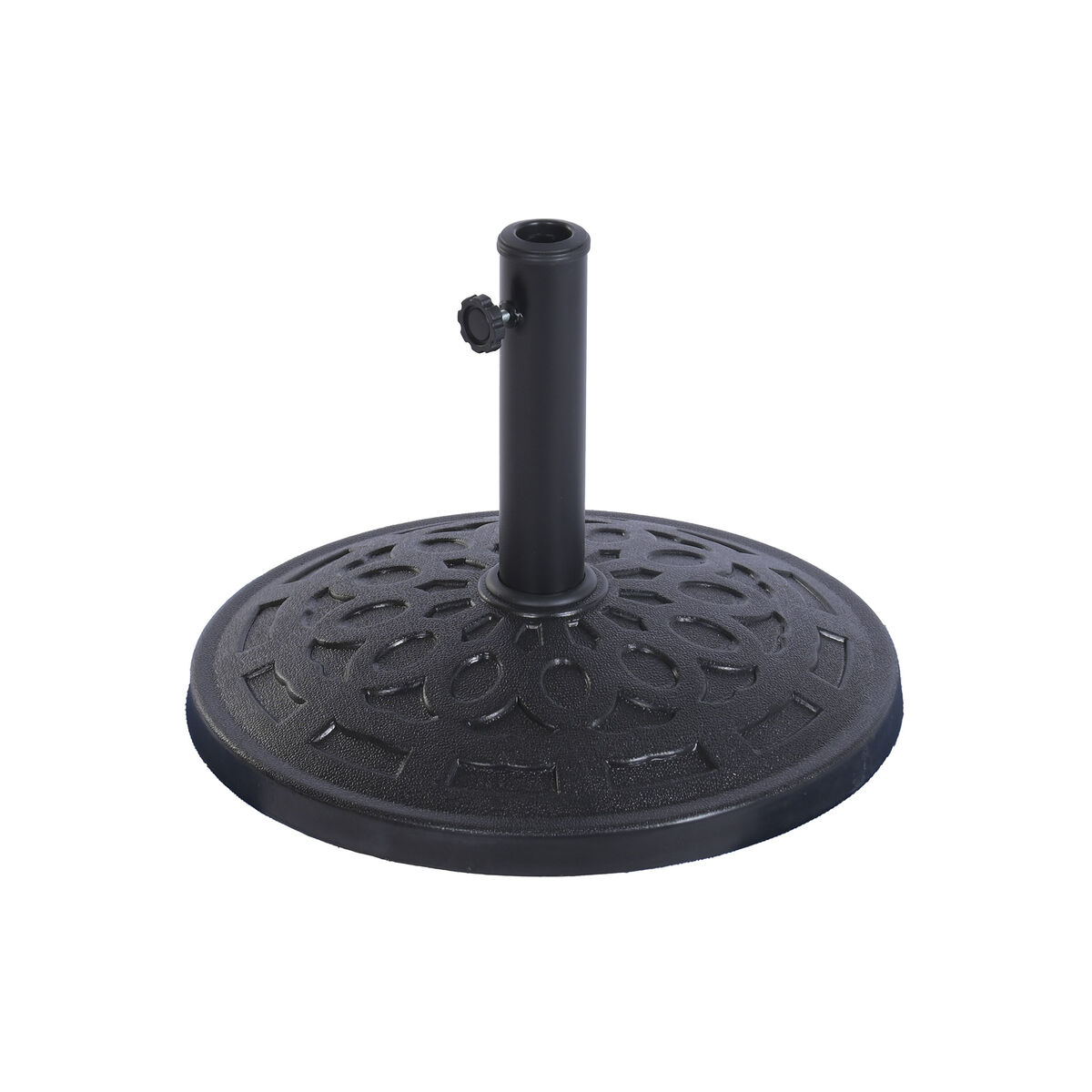 Base Per Ombrellone Home Esprit Nero 50 X 50 X 34 cm