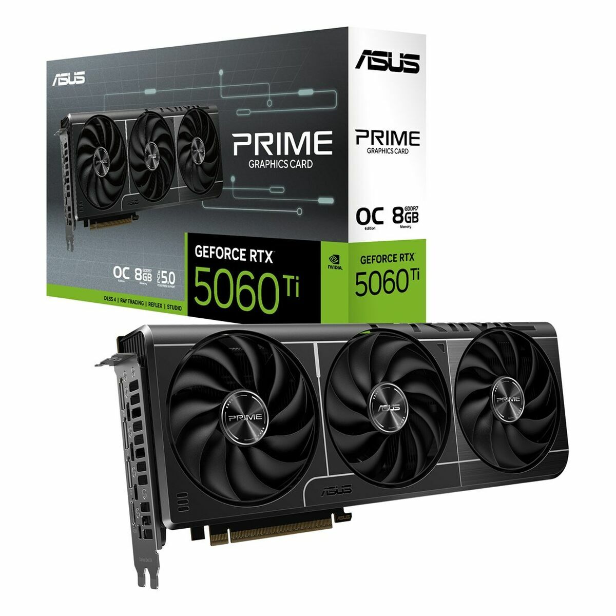 Scheda Grafica Asus 90yv0mp0-M0na00 Geforce Rtx 5060 Ti 8 Gb Gddr6 Gddr7