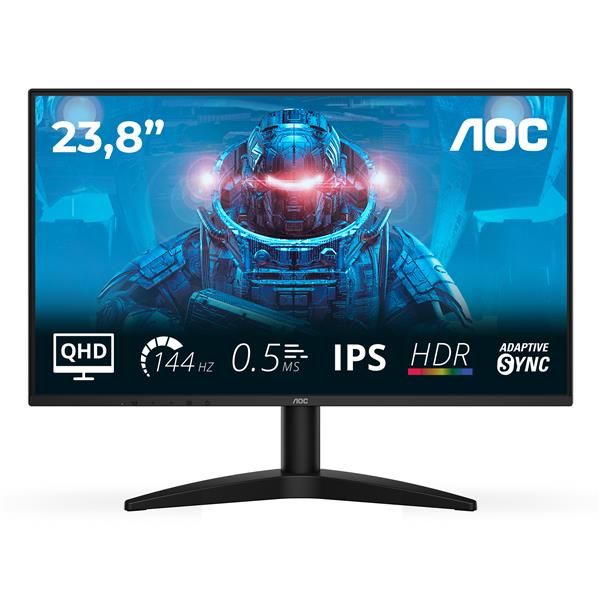 Aoc B3 Q24b36x Monitor Pc 60,5 Cm [23.8] 2560 X 1440 Pixel Quad Hd Led Nero (aoc BasiC-Line Q24b36x - B3 Series - Led Monitor - 24 [23.8 Viewable] -
