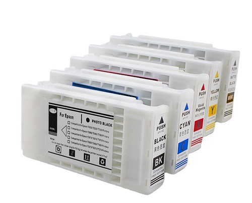 (Compatibile) 350ML Pigment SC-T3000,T3200,T5000,T5200,T7000,T7200-Yellow