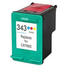 (Compatibile)18ml RIG.HP Desk Jet 460XX/5740/5745/6520 -C8766E #343 ALTA