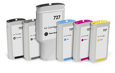 (Compatibile) Yellow Compatible Hp T1500,T2500,T920,T930-130ML #727