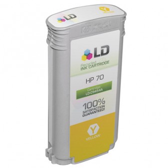 (Compatibile) 130ml Pigment Yellow for HP Z2100,Z3100,Z3200,Z5200,Z5400#70