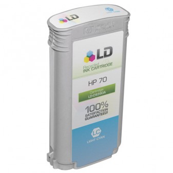 (Compatibile) 130ml Pigment Light Ciano for HP Z2100,Z3100,Z3200,Z5200#70