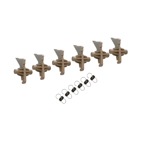 (Compatibile) 6xUpper Picker Finger W/Spring KM3050,KM4050,KM5050#2BL20080