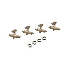 (Compatibile) 4xUpper Picker Finger W/Spring FS1100,FS1010,3500i#2A820360