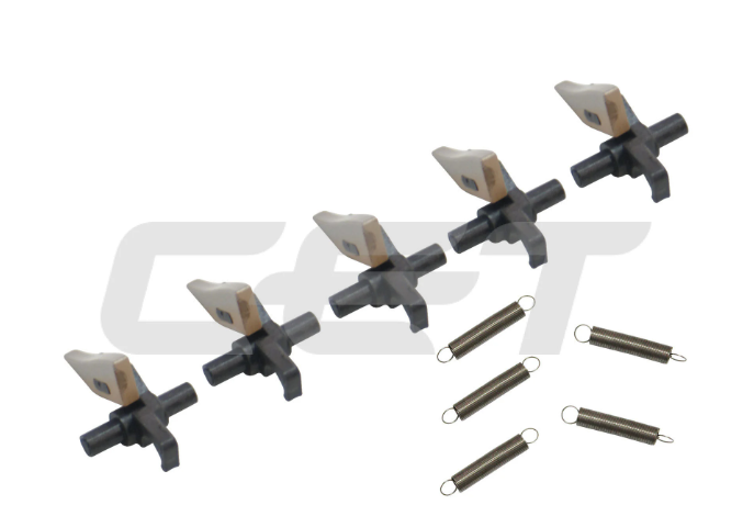 (Compatibile) 5XUpper Picker Finger W/Spring Konica#4021-5720-02,4021-5721