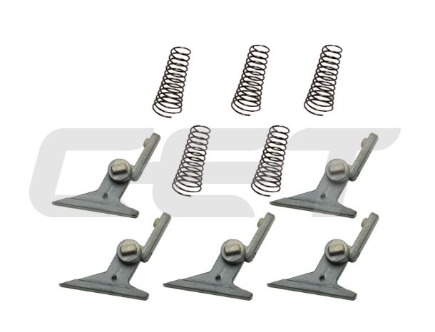 (Compatibile) 5X Upper Picker Finger W/Spring Ricoh #AE04-4025, A267-4103