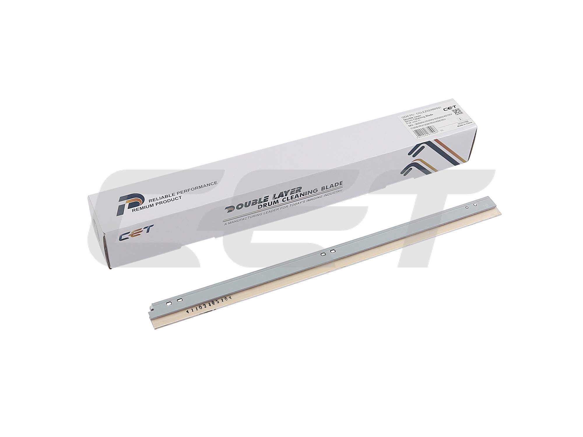 (Compatibile) CET Double Layer Drum Cleaning BladeSHARP MX-3050N-200K#CCLEZ0248DS51