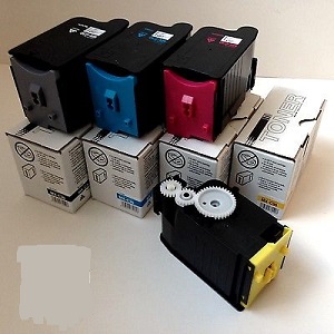 (Compatibile) Black Compa Sharp MXC250F,C300P,C300W,C301W-6K#MX-C30GTB