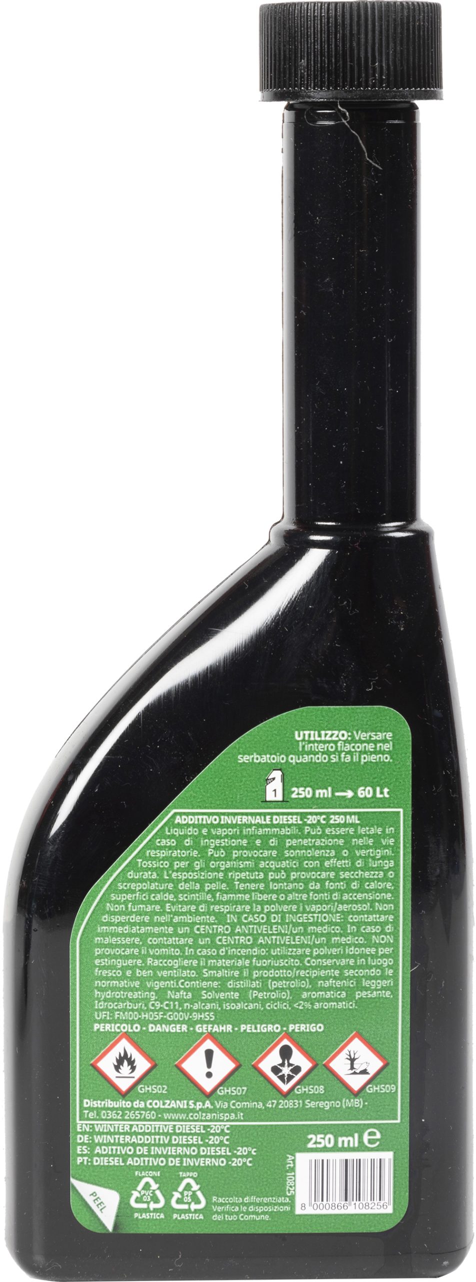 Quantum Energy-Additivo Diesel Antigelo -20°C 250 ml Made in Italy - Image 3