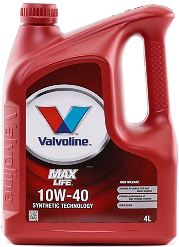 Olio Motore maxLife 10W-40 4L Lubrificante Auto Sintetico di prima qualità.