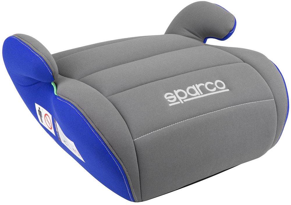 Alzabimbo Sparco Grigio / Blu 125-150 I-SIZE R129 alzabimbo per auto bambini