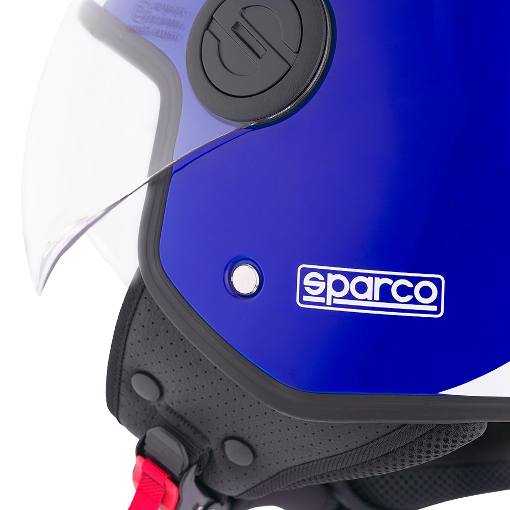 Casco Demi-Jet per moto Sparco con calotta in ABS Taglia L - Image 5