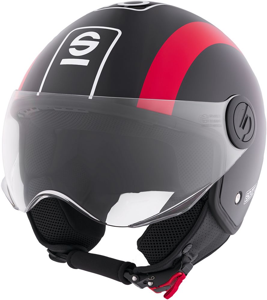Casco Demi-Jet per moto Sparco con calotta in ABS Taglia XL - Image 3