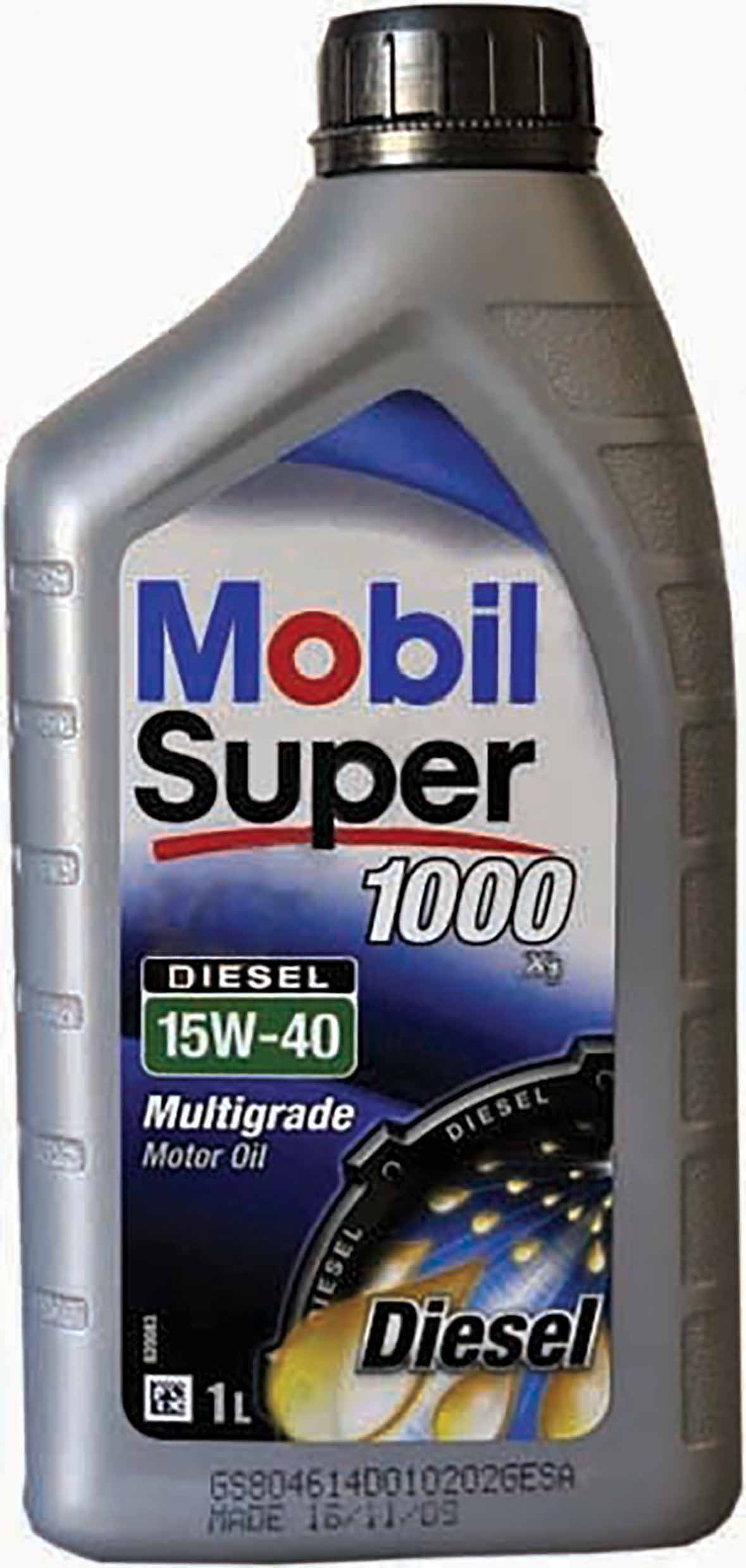 Olio SUPER1000 DSL lubrificante minerale 1L 15W/40 per motore e a diesel