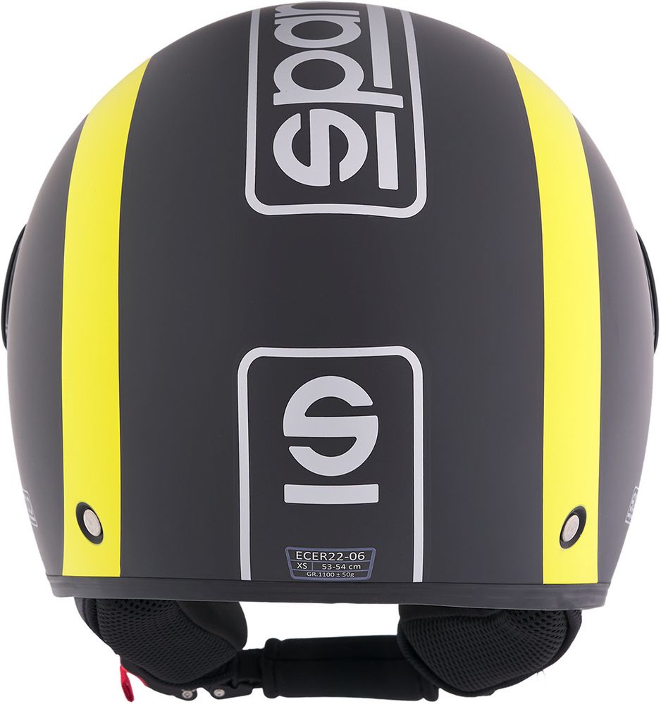 Casco Demi-Jet per moto Sparco con calotta in ABS Taglia M - Image 4