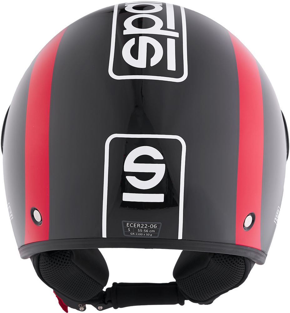 Casco Demi-Jet per moto Sparco con calotta in ABS Taglia XL - Image 4