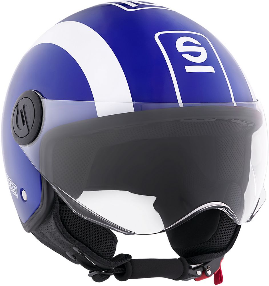 Casco Demi-Jet per moto Sparco con calotta in ABS Taglia M