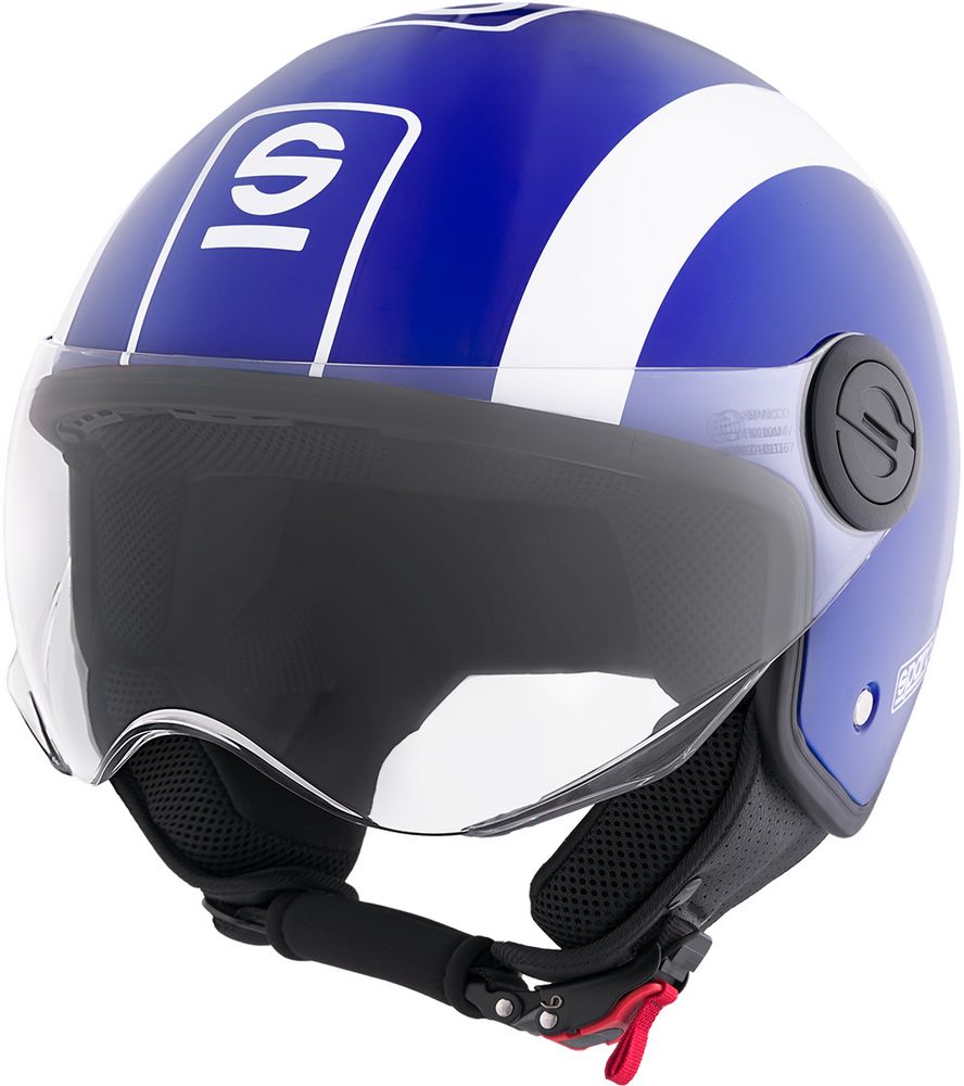 Casco Demi-Jet per moto Sparco con calotta in ABS Taglia M - Image 3