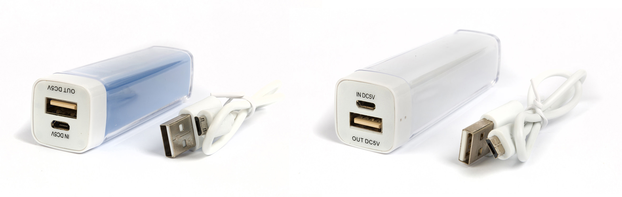 Batteria Esterna USB universale 1,2/1A capacità di ricarica 2000mAH