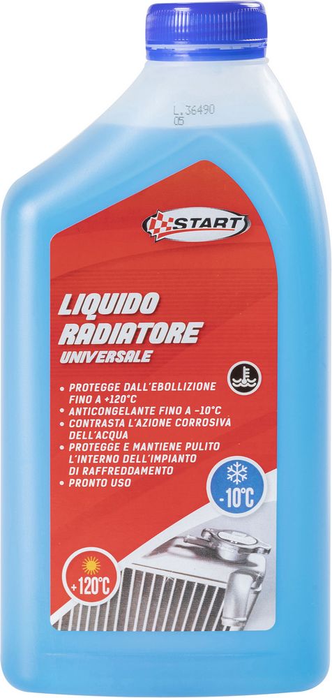 START Liquido radiatore 1L anticongelante -10°C +120°C per motori auto°